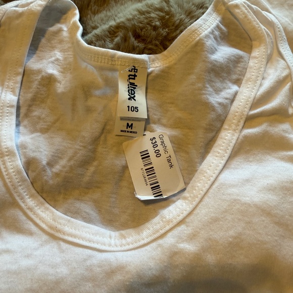 Tultex Red and White Swim Coverup - Picture 5 of 5